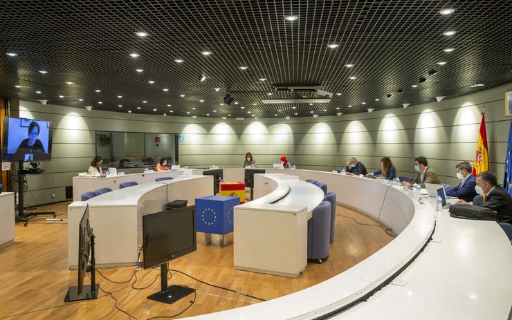 Reunión da comisión tripartita que estuda a prórroga dos ERTE / Ministerio de Traballo. / Europa Press