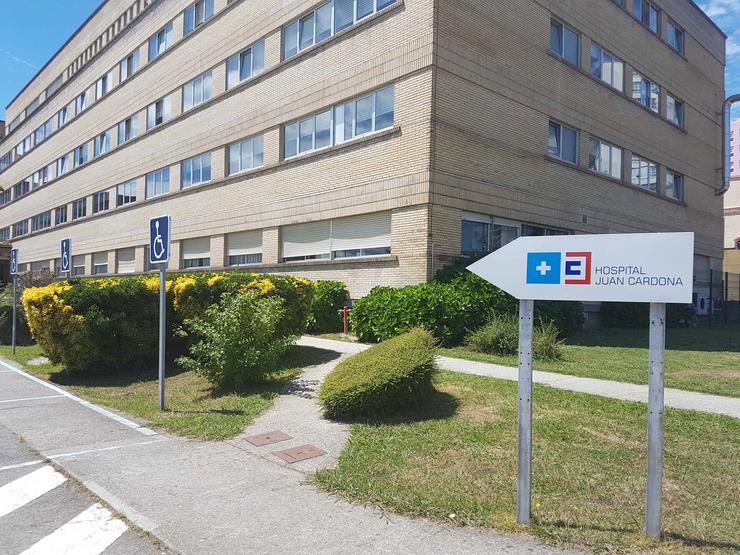 Exterior do hospital Juan Cardona de Ferrol / RIBERA - Arquivo
