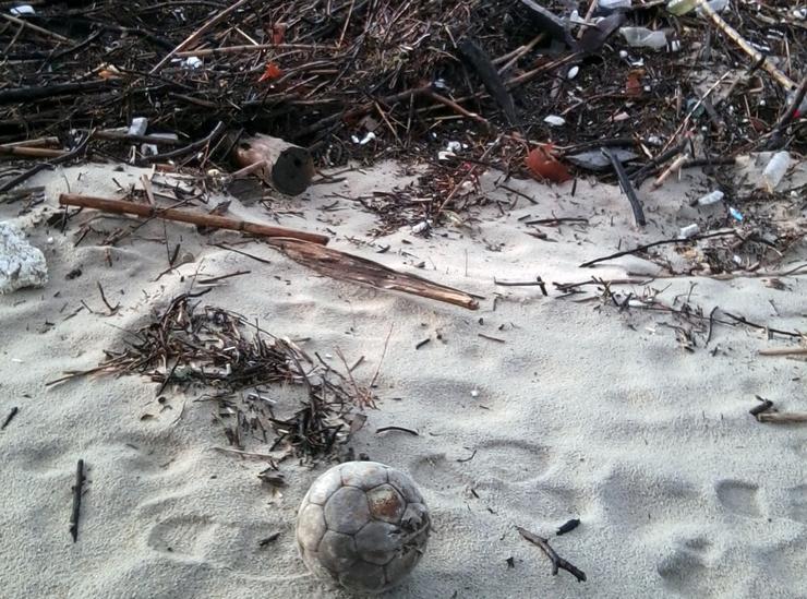 Lixo nas praias galegas, estudo do IEO e Asociación Ambiental Ollamar / IEO.