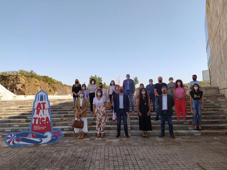 Presentación do IX Edición do Festival Internacional de Narración Oral Atlántica, na Cidade da Cultura (Santiago de Compostela) 