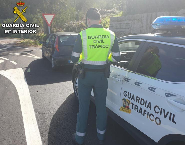 A Garda Civil investiga a un individuo que se fuxiu dun control en Vilagarcía.. GARDA CIVIL / Europa Press