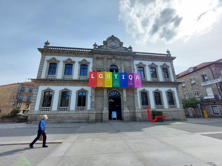 "Letras Coloridas" na Casa Consistorial de Pontevedra / Concello de Pontevedra
