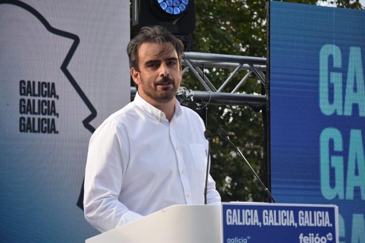 Diego Calvo, presidente do PP provincial da Coruña 