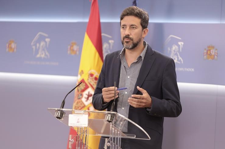 O deputado de Galicia en Común, Antonio Gómez-Reino. EUROPA PRESS/E. Parra. POOL - Europa Press / Europa Press