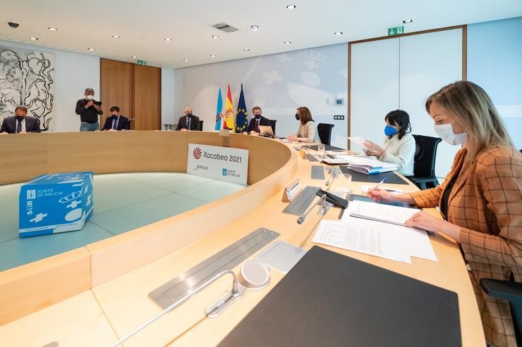 Reunión do Consello da Xunta. DAVID CABEZÓN @ XUNTA / Europa Press