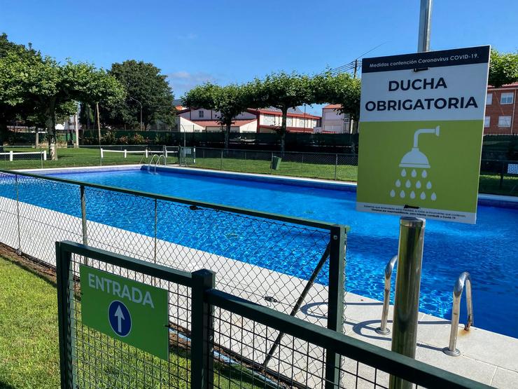 Piscinas descubertas da Granxa (Verín). Foto: Prensa Concello