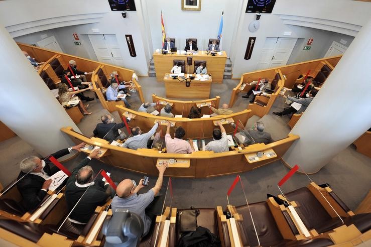Pleno da Deputación coruñesa. DEPUTACIÓN DA CORUÑA / Europa Press