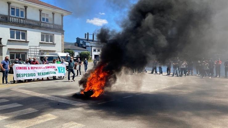 Protesta convocada polo comité de Xeal. COMITÉ XEAL 