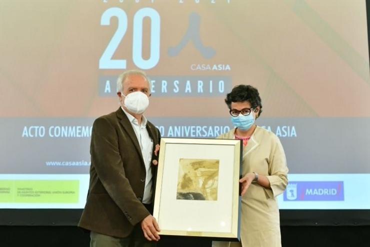 O investigador Xulio Ríos recibe o Premio Casa Asia / Europa Press