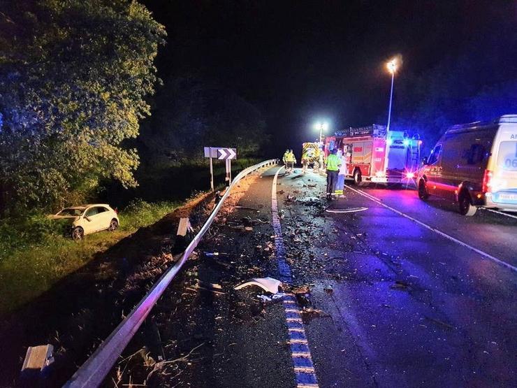 Accidente de circulación cunha persoa falecida no Irixo. GARDA CIVIL 