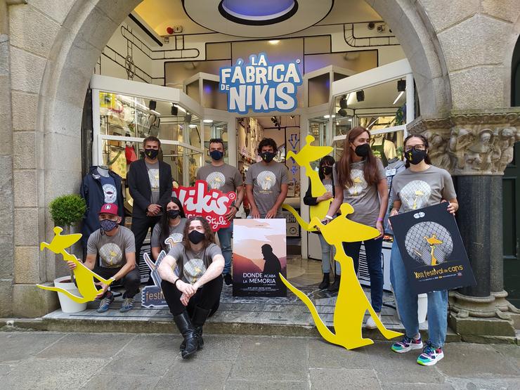 Presentación da XVIII edición do Festival de Cans na Fábrica de Nikis (Santiago de Compostela) este mércores 14 de xullo. / Europa Press