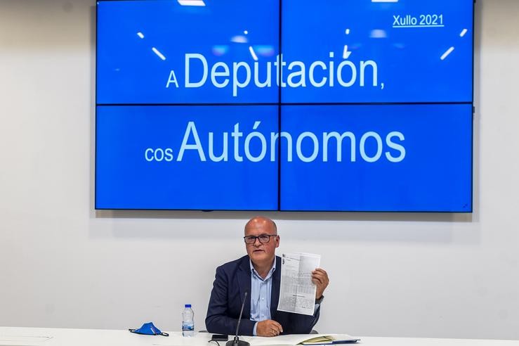 O presidente da Deputación de Ourense, Manuel Baltar.. DEPUTACIÓN DE OURENSE