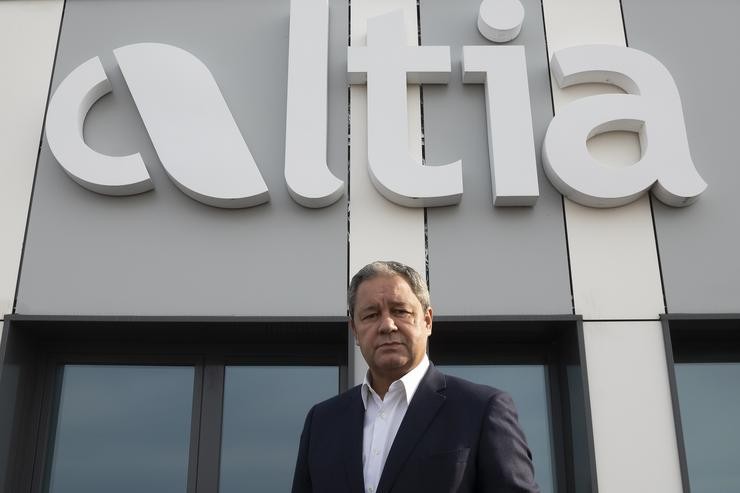Arquivo - Tino Fernández, presidente de Altia. MONCHO FONTES - Arquivo 
