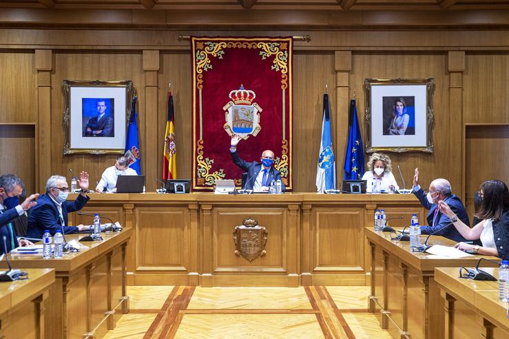 Xunta de Goberno dá Deputación Ourense. ALBERTE PAZ GARZA 