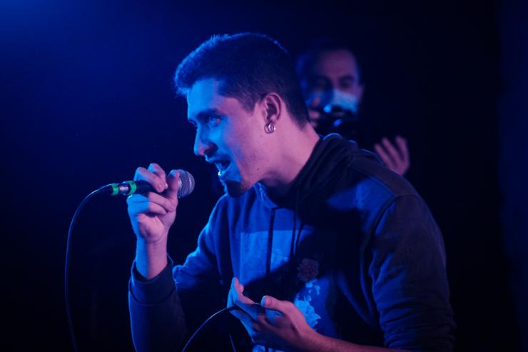 Xavi Simón (Amorodo) actuando / Fotografía cedida