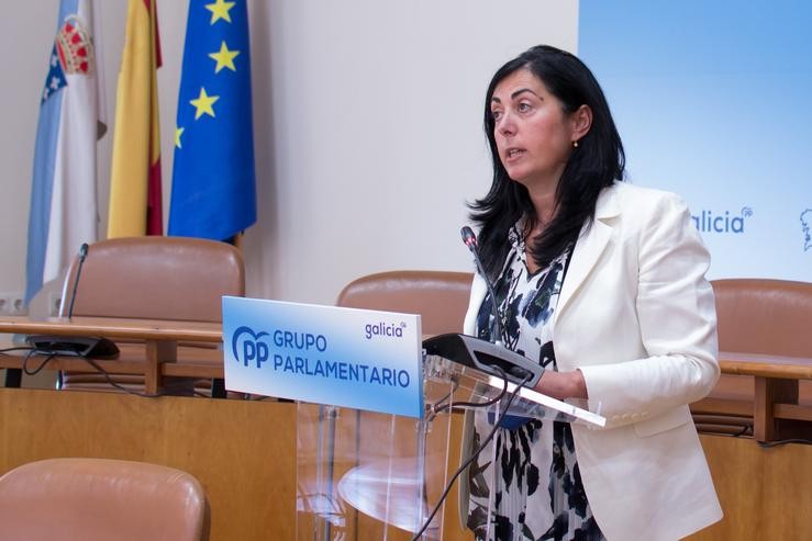Elena Candia, viceportavoz do PP. PP