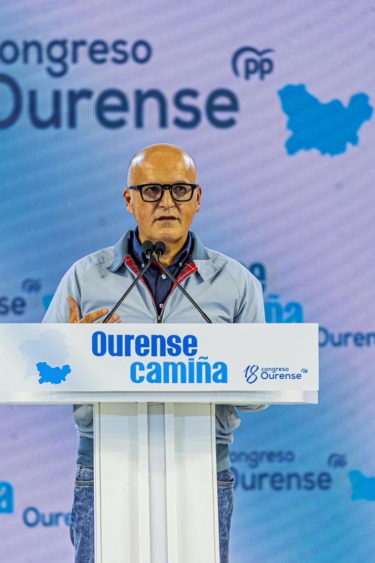 O presidente do PP de Ourense, Manuel Baltar.. PP 