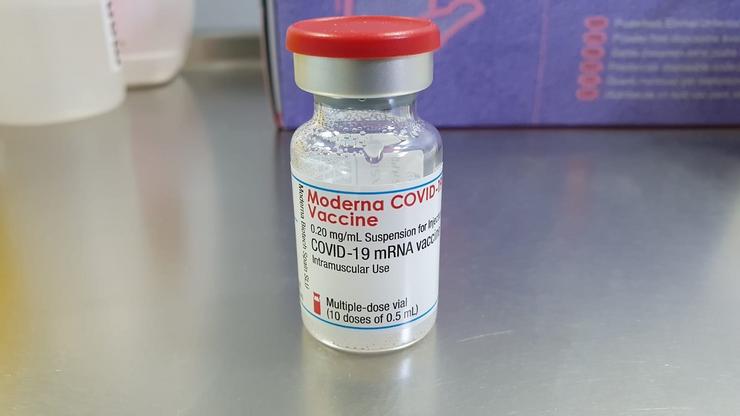 Arquivo - Dose da vacina de Moderna.. CONSELLERIA DE SAÚDE - Arquivo