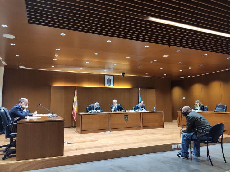 Un dos acusados de presunto asasinato na Coruña, durante o xuízo / Europa Press