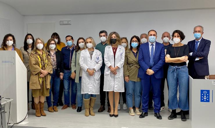 Recibimento dos 18 médicos de Atención Primaria da área sanitaria Pontevedra e O Salnés. XUNTA / Europa Press