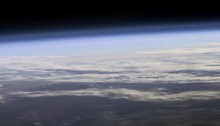 A capa de ozono na estratosfera / NASA - Arquivo