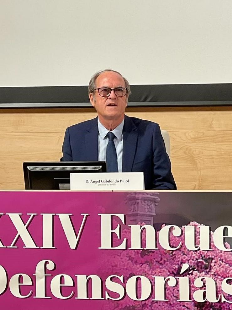 O Defensor do Pobo Ángel Gabilondo / EP