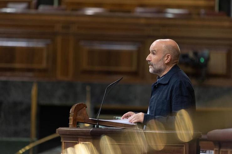 O deputado do BNG no Congreso, Néstor Rego 