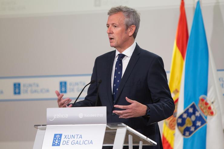 Alfonso Rueda comparece tras o Consello.. Xunta de Galicia / Europa Press