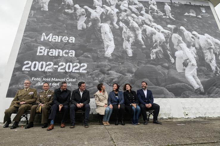 Acto institucional do 20 aniversario da catástrofe do buque Prestige, en Camariñas / Manuel Anxo Laya - Europa Press.
