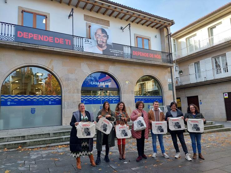 Campaña do concello de Pontevedra para rematar coa violencia machista. / Concello de Pontevedra