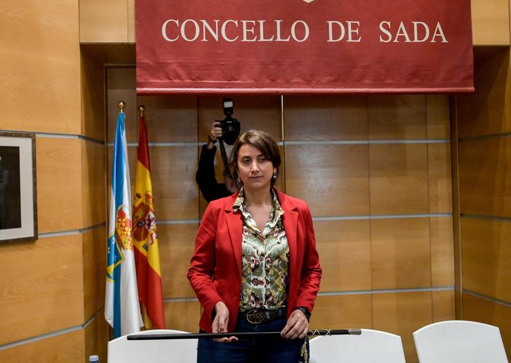 A nova alcaldesa de Sada, María Nogareda 