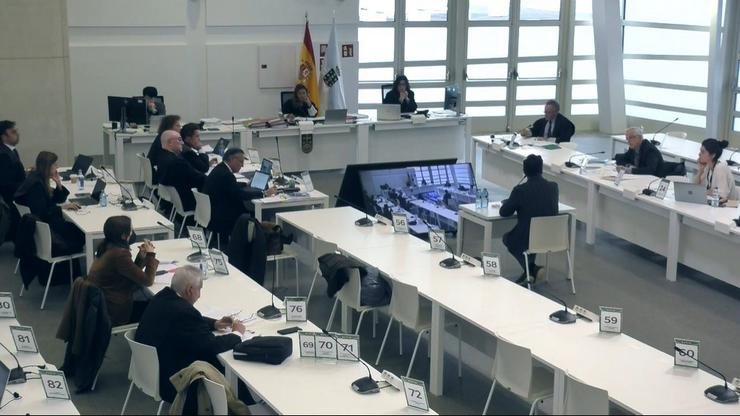 O secretario do comité xeral de empresa de Renfe, no xuízo do Alvia. CAPTURA 