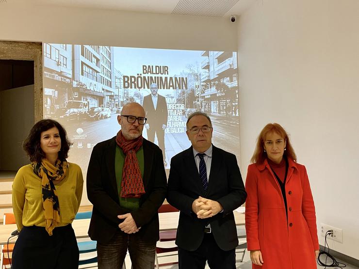 Presentación do novo director da Real Filharmonía de Galicia, Baldur Brönnimann / Europa Press