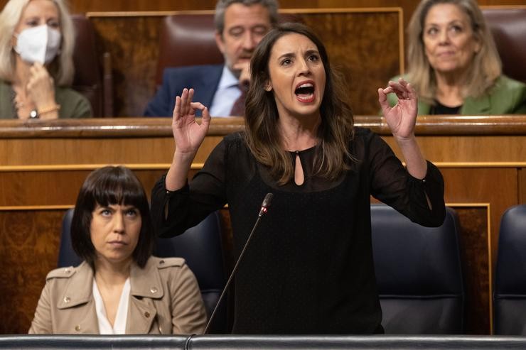 A ministra de Igualdade, Irene Montero, / Eduardo Parra - Europa Press