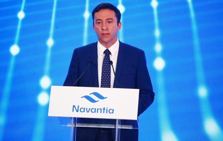 O presidente de Navantia, Ricardo Domínguez García-Baquero / Raúl Lomba - Europa Press.