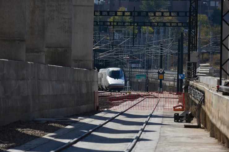 Chegada dun tren á Estación Madrid Chamartín?Clara Campoamor, a 7 de novembro de 2022, en Madrid (España). Jesús Hellín - Europa Press 