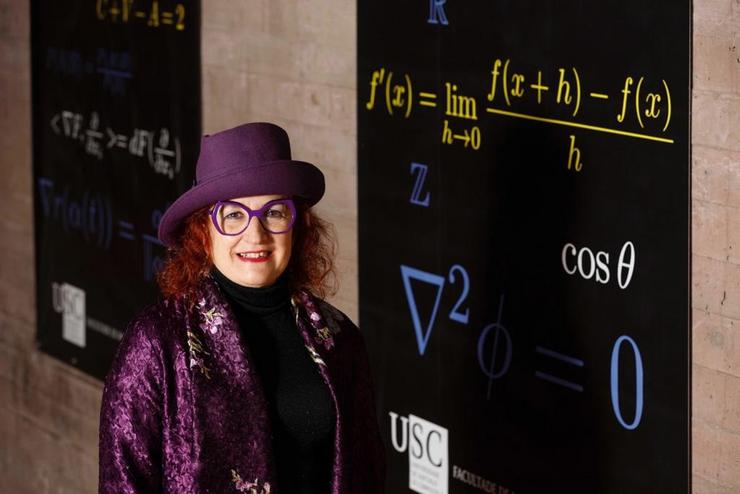 A matemática ourensá María Elena Vázquez Cendón. XUNTA DE GALICIA 