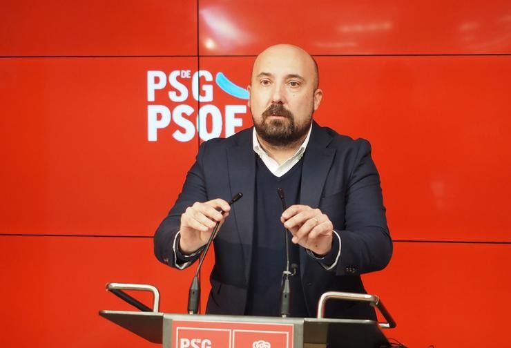 O secretario de Organización do PSdeG, José Manuel Lage 