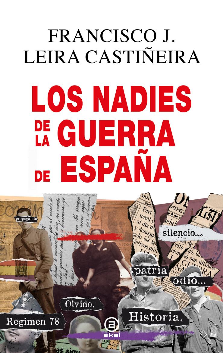 Portada do libro 'Los Nadies de la Guerra de España' 