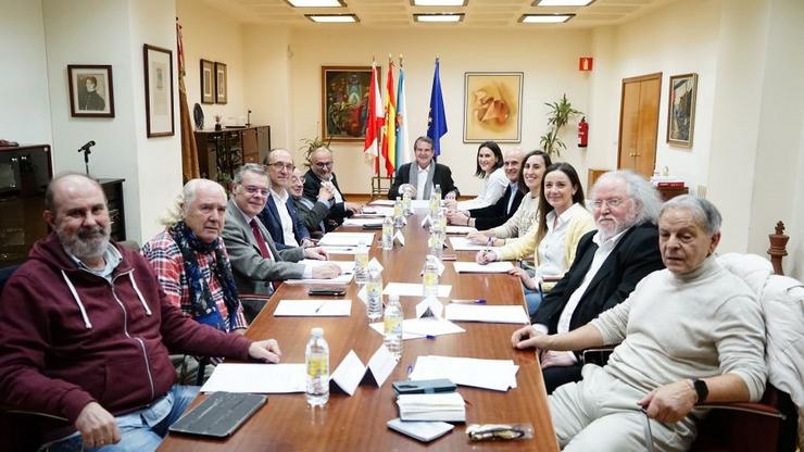Reunión do padroado da Fundación Laxeiro.. CONCELLO DE VIGO / Europa Press