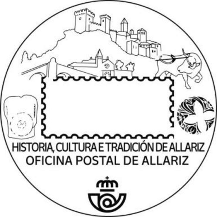Deseño do cuño postal