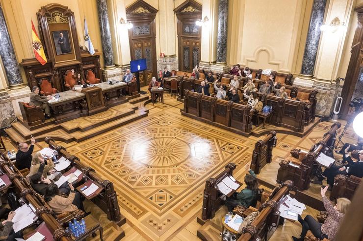 Pleno municipal. CONCELLO DA CORUÑA / Europa Press