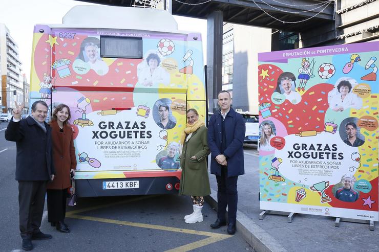 A Deputación de Pontevedra presenta en Vigo a súa campaña para fomentar os xoguetes non sexistas e non violentos.. RAFA ESTEVEZ-DEPUTACIÓN DE PONTEVEDRA / Europa Press