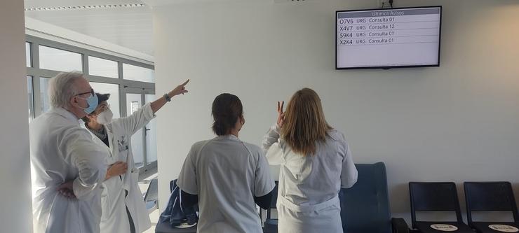 Sanitarios ante o novo sistema de quendas en Urxencias do Hospital de Rolda. XUNTA DE ANDALUCÍA / Europa Press