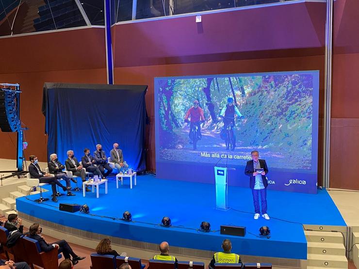 Presentación da volta ciclista O Gran Camiño / Europa Press.