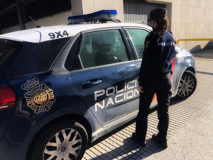 Patrulla da Policía Nacional. POLICIA NACIONAL