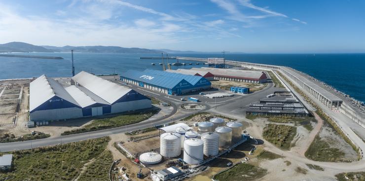 Porto de Punta Langosteira. AUTORIDADE PORTUARIA A Coruña / Europa Press