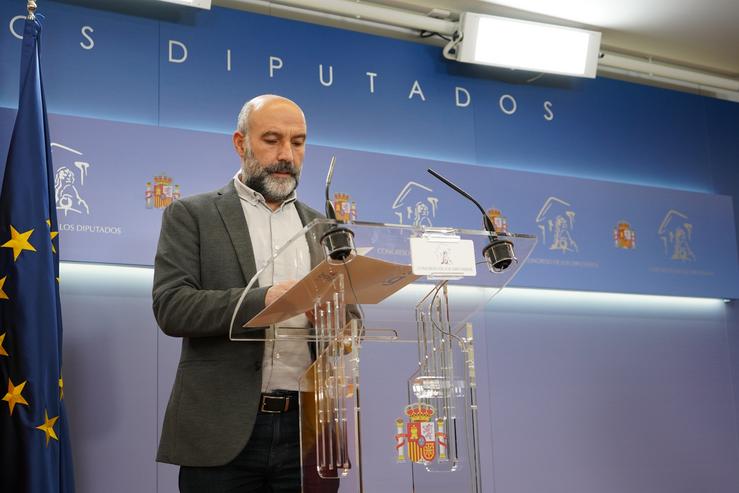 O deputado do BNG no Congreso Néstor Rego. BNG 