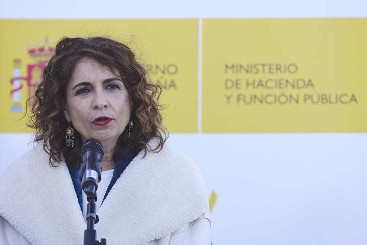 A ministra de Facenda, María Jesús Montero 
