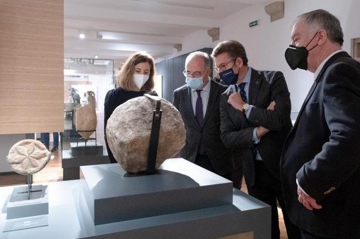 Feijóo visita a ampliación de salas do Museo do Pobo Galego.. XUNTA / Europa Press